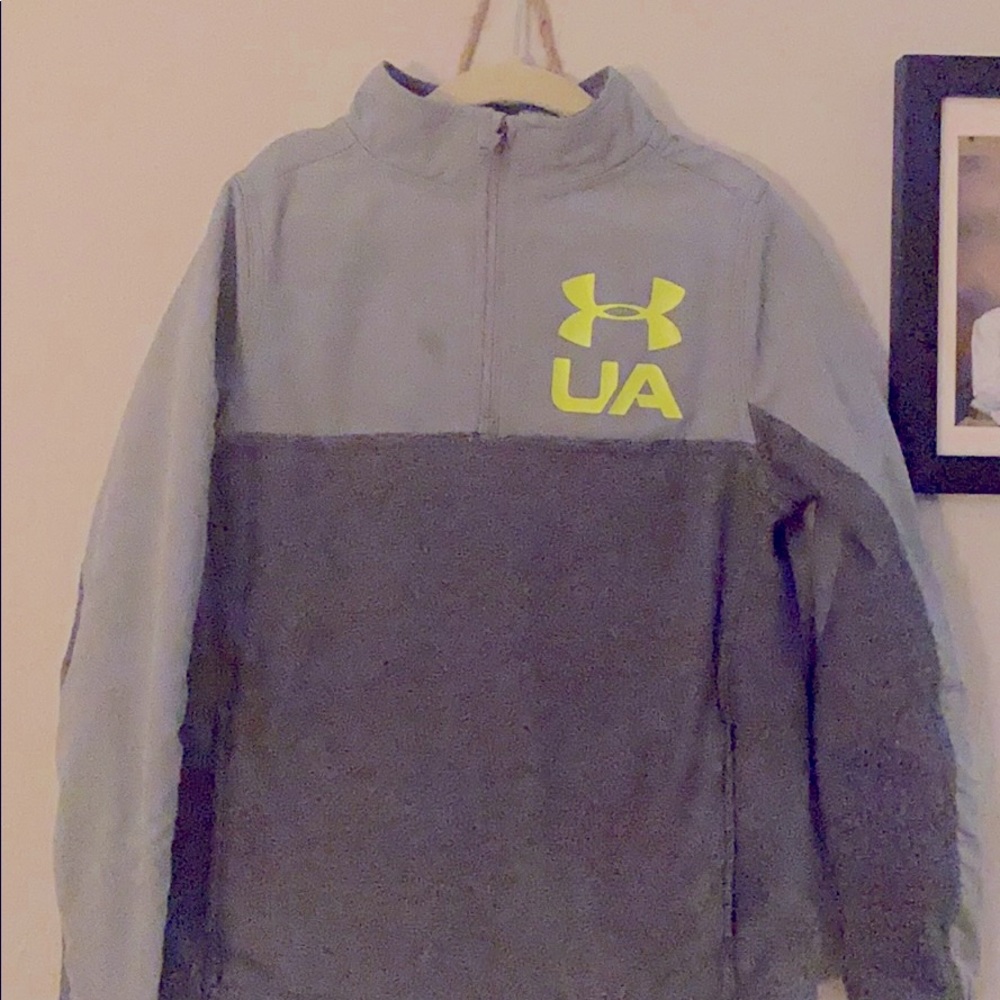 Under armour zip up